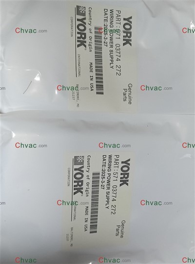 York 571-03774-272 ΚΑΛΩΔΙΩΣΗ ΤΡΟΦΟΔΟΣΙΑ ΥΔ